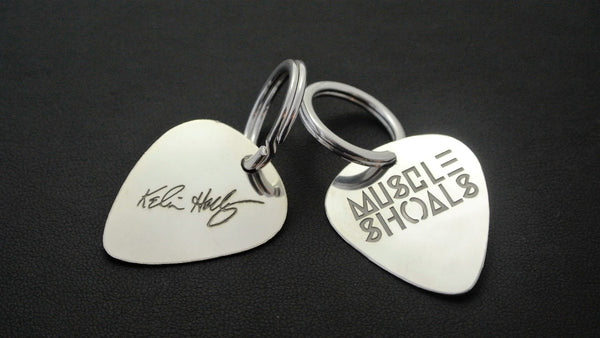 Muscle Shoals Guitar Pick Keychain Series