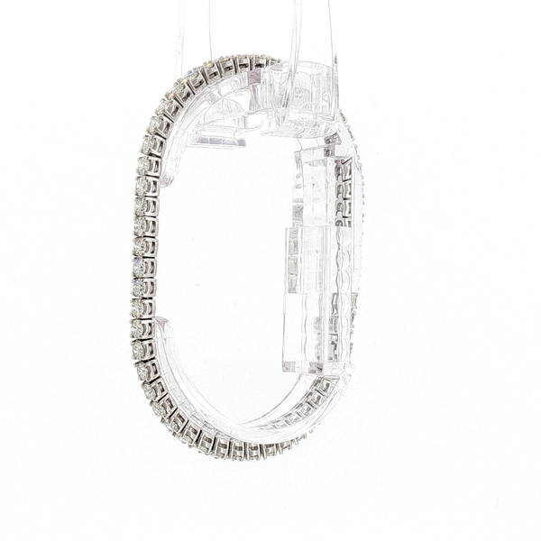 White Gold Round Diamond Tennis Bracelet