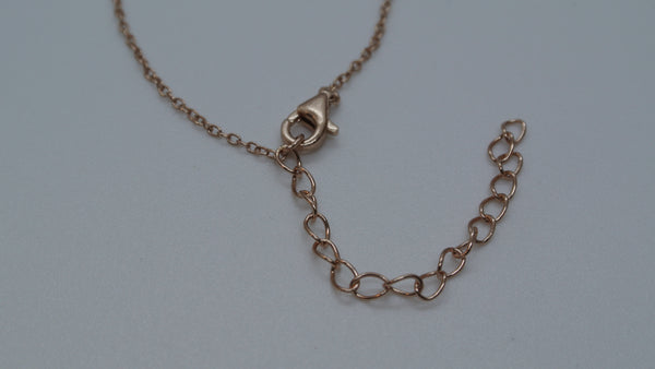 Silver or Gold Engravable Bar Necklace