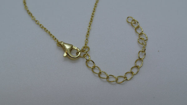 Silver or Gold Engravable Bar Necklace